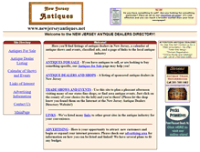 Tablet Screenshot of newjerseyantiques.net